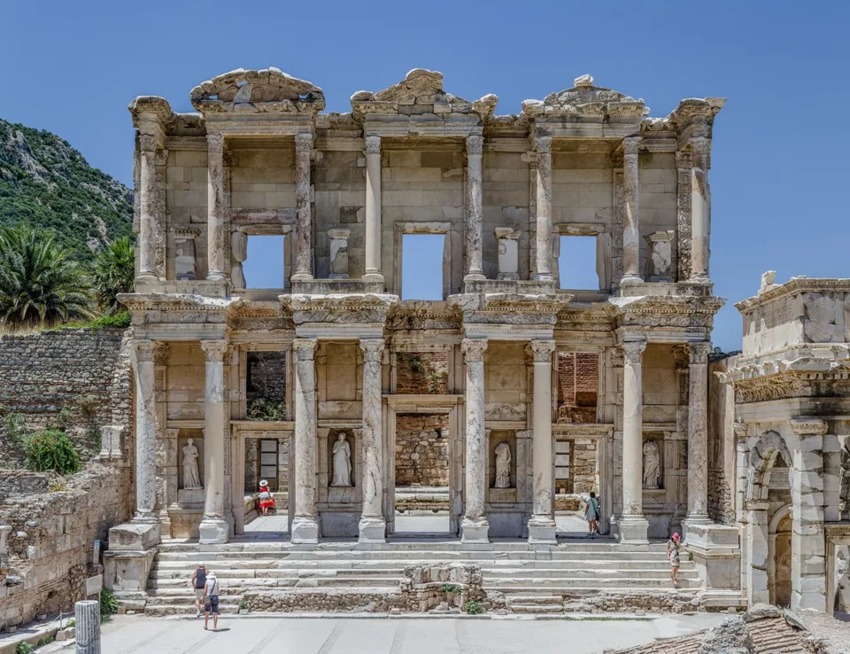 ephesus library
