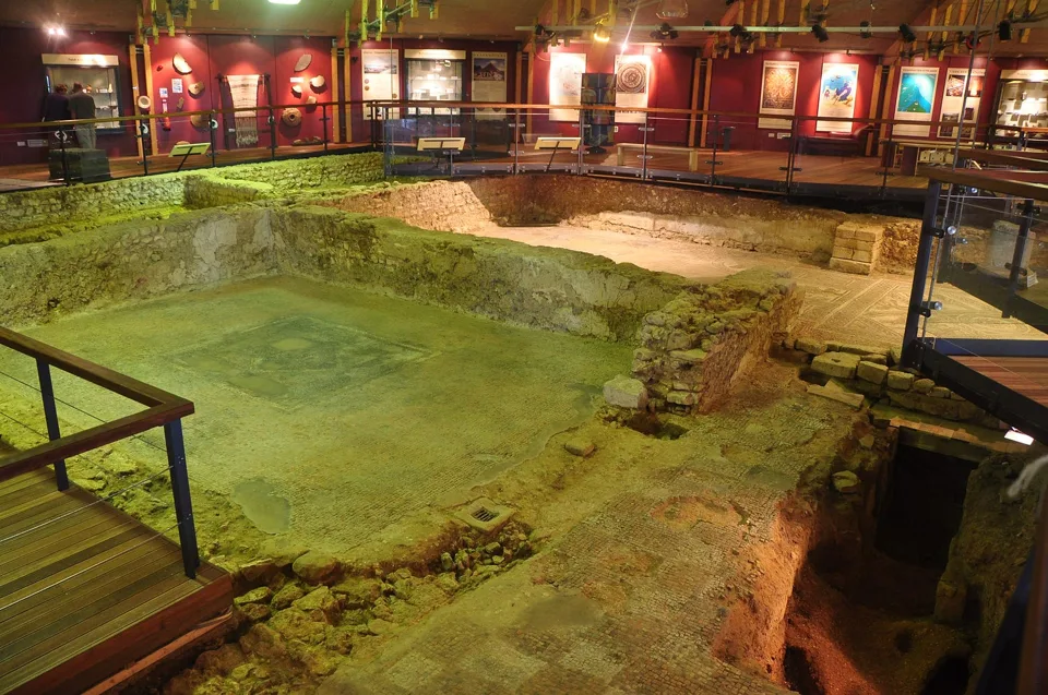 Museum and excavation